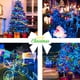 thumbnail image 5 of Luces para árbol de Navidad JMEXSUSS, 10 m, 100 LED, azul con control remoto, 5 of 8