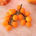 thumbnail image 2 of Tomates Cherry Artificiales Fruta Artificial Artificial de exterior exterior exterior Real Decorativa Amarillo Macarena Fruta artificial realista, 2 of 8