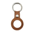 thumbnail image 2 of Tracker Case Anti-Lost Cover Locator Protector con llavero de repuesto para iOS AirTags, marrón Monstrate EL002191-06, 2 of 2