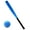 Blue, variant on 1 Set Childrens Baseball Bat Kids Softball Bat Children Sports Baseball Bat Baseball Set Batting Practices Training Bat
