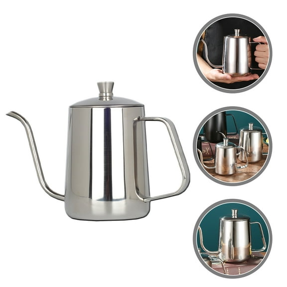 STRANDCHIC Stainless Steel Gooseneck Kettle with Anti-Hot Handle for Home Brewing Coffee and Tea