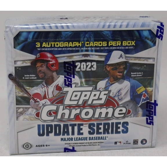 2023 Topps Chrome Baseball Update Series Jumbo Box (Hobby) (12/13)