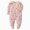A57-Pink, variant on Newborn Baby Bodysuit for 9-12 Months Baby Boys Girls Jumpsuit Cute Footed Long Sleeve Button Bodysuit Soft Cozy Outfits White