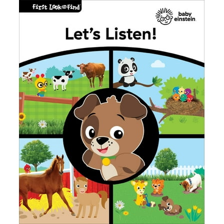 First Look and Find Series #5 Baby Einstein Let's Listen!: First Look and Find, (Hardcover)