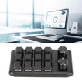 thumbnail image 1 of Mini Keypad, 12 Mechanical Keys 2 Knobs Programming Macro Keypad, Mini Custom Keypad with Programmable Red Switch for PC Gaming Multimedia, 1 of 7