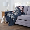 thumbnail image 2 of The Northwest 1COL-23600-0120-OOF 50 x 60 in. NCAA Gonzaga University Alumni Silk Touch Throw Blanket, 2 of 5