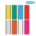thumbnail image 3 of Inteprter Juego de tiras de lectura, superposición de color ligera y exquisita, regla de seguimiento de marcapáginas resistente al desgaste, tarjeta Kits de experimentos de química ocho colores L, 3 of 5