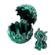 thumbnail image 2 of CaiYueKe Hatchable Dragon Egg Toy Easter Surprise Collectible Figurine Creative Assembly Playset Fantasy Creature Decorative Gift for Kids Teens Adults Holiday Party Favor Novelty Treasure Hunt Game, 2 of 7