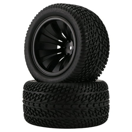 for HBX 1/12 High Speed RC Car Tires Rubber Wheel Complete for Truck 12056 Car Parts