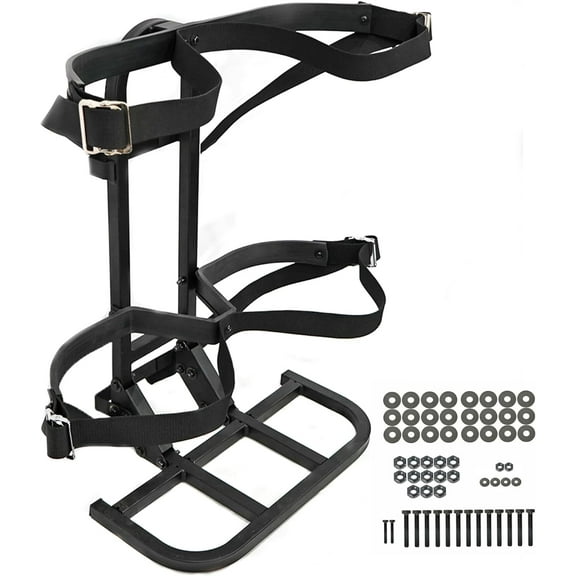 Labwork Universal Golf Cart Rear Seat Bag Holder Replacement for Club Car EZGO Yamaha Bag Attachment