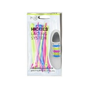 HICKIES 2.0 No Tie Elastic Laces - Neon Multicolor (Pack Of 14 Laces)