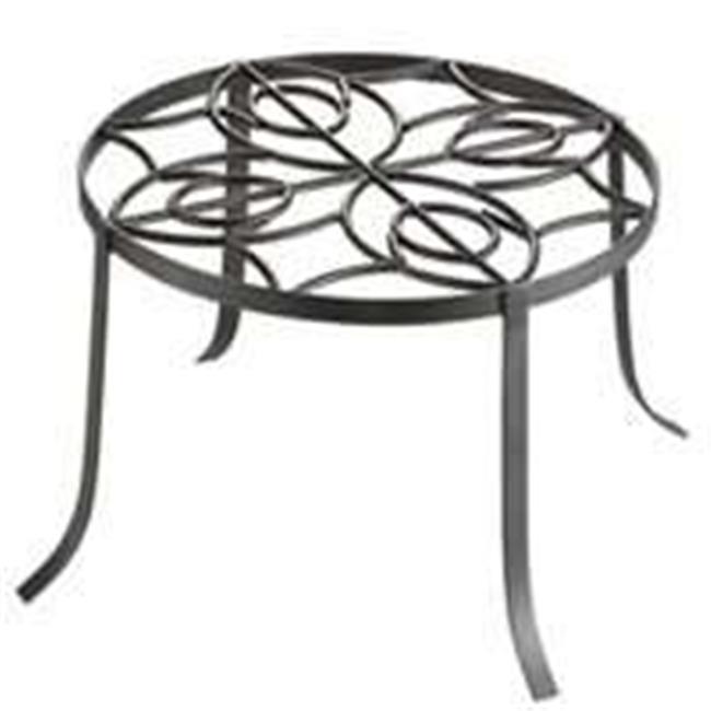 W528733L Iron Plant Stand 12 In. Black