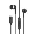 thumbnail image 1 of Audífonos Sennheiser CX 80U intraurales con control remoto de un botón, negro, 1 of 7