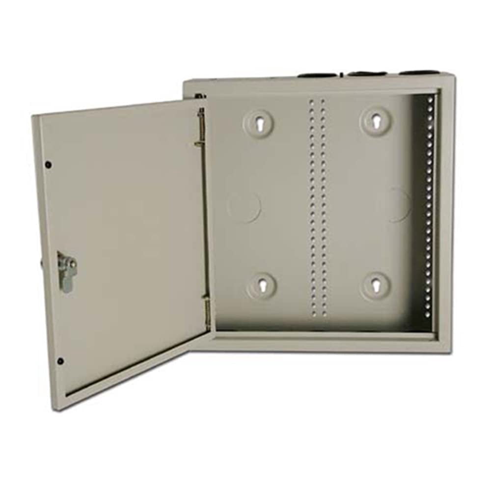 Construct Pro 15-inch Metal Wire Box Can with Removable Door (Neutral)
