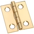 thumbnail image 1 of Bisagra de latón National Hardware N211-284, 1 x 2,06 cm, paquete de 4, 1 of 1