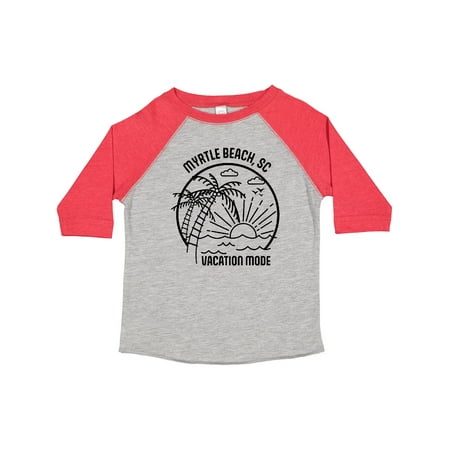 

Inktastic Summer Vacation Mode Myrtle Beach South Carolina Gift Toddler Boy or Toddler Girl T-Shirt