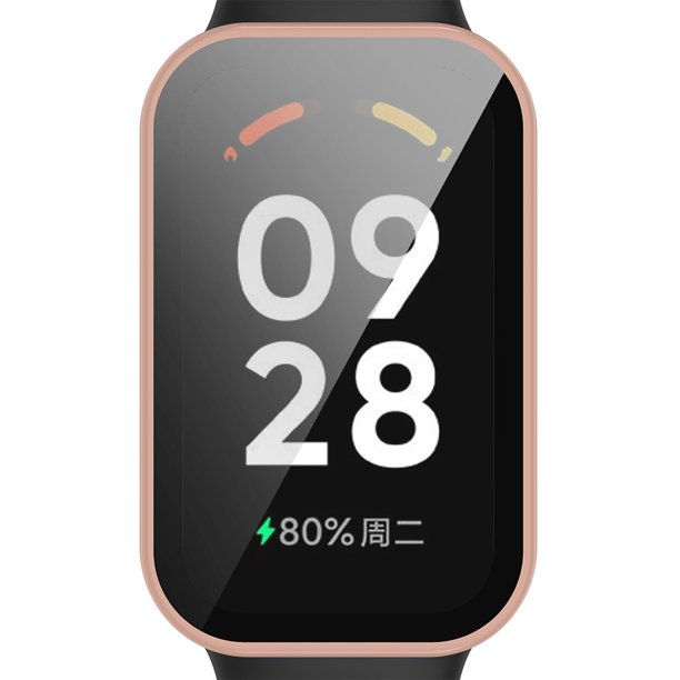 Funda protectora de pantalla antiarañazos para PC para Xiaomi Redmi Band 2 (rosa) Ndcxsfigh Para estrenar