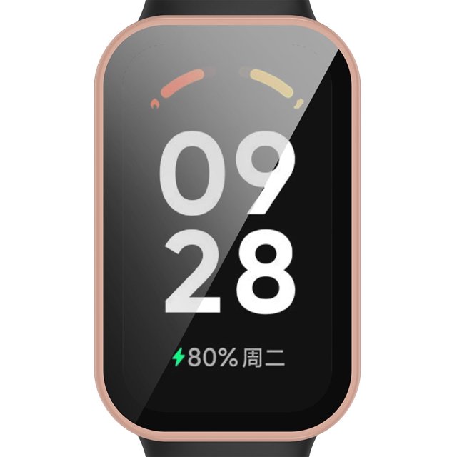 Funda protectora de pantalla antiarañazos para PC para Xiaomi Redmi Band 2 (rosa) Likrtyny Para estrenar
