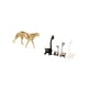 thumbnail image 5 of Escultura de jirafa de cerámica para centro de mesa, figura creativa moderna, adorno para oficina, hogar, escritorio, estantería, decoración, 5 of 8