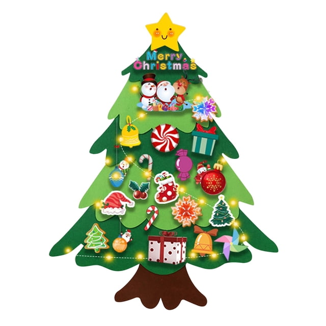 Christmas Tree For Toddlers Montessori Christmas Tree With Lights For Toddlers