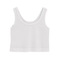 thumbnail image 3 of Summer Sleeveless Solid Color Women Casual Crop Tops Vest, 3 of 3