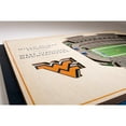 thumbnail image 4 of West Virginia Mountaineers FB 17'' x 13'' 5-Layer StadiumViews 3D Wall Art, 4 of 5