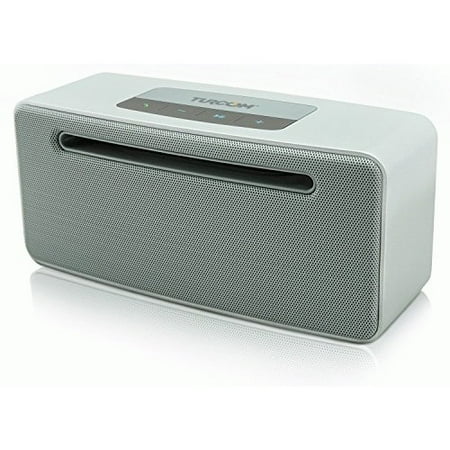 Power Case With Speaker Turcom TS-457 X-Bass Bluetooth Speaker with Enhanced Boost and Premium Sound, Dual Speakers 10 Watt Total Power, Built in Mic 3.5mm AUX Port, Rechargeable Battery, High-End Casing ()