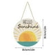 thumbnail image 3 of Oferta por tiempo limitado!Señal de puerta de sol de verano, decoración de playa, puestas de sol sobre el nivel del mar, decoración de piscina al aire libre, decoración rústica de madera para colgar, 3 of 5