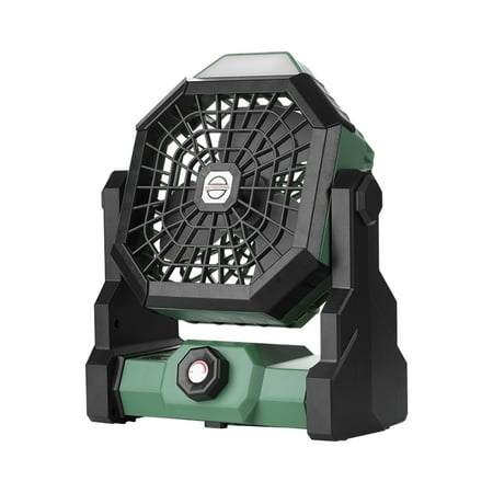 

Quiet Fan Portable Mini Fan Led Light Outdoor Camping Fan Usb Charging For Offices Bedrooms Tents Camping Travel