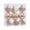 Rose Gold-RG-home supplies, variant on LEFTHIGH Home 3Pcs Christmas Candy Ornaments Candy Jars Christmas Tree Glitter Hanging Decorations Plastic Peppermints Decorative Christmas Tree Home Party Christmas Decor