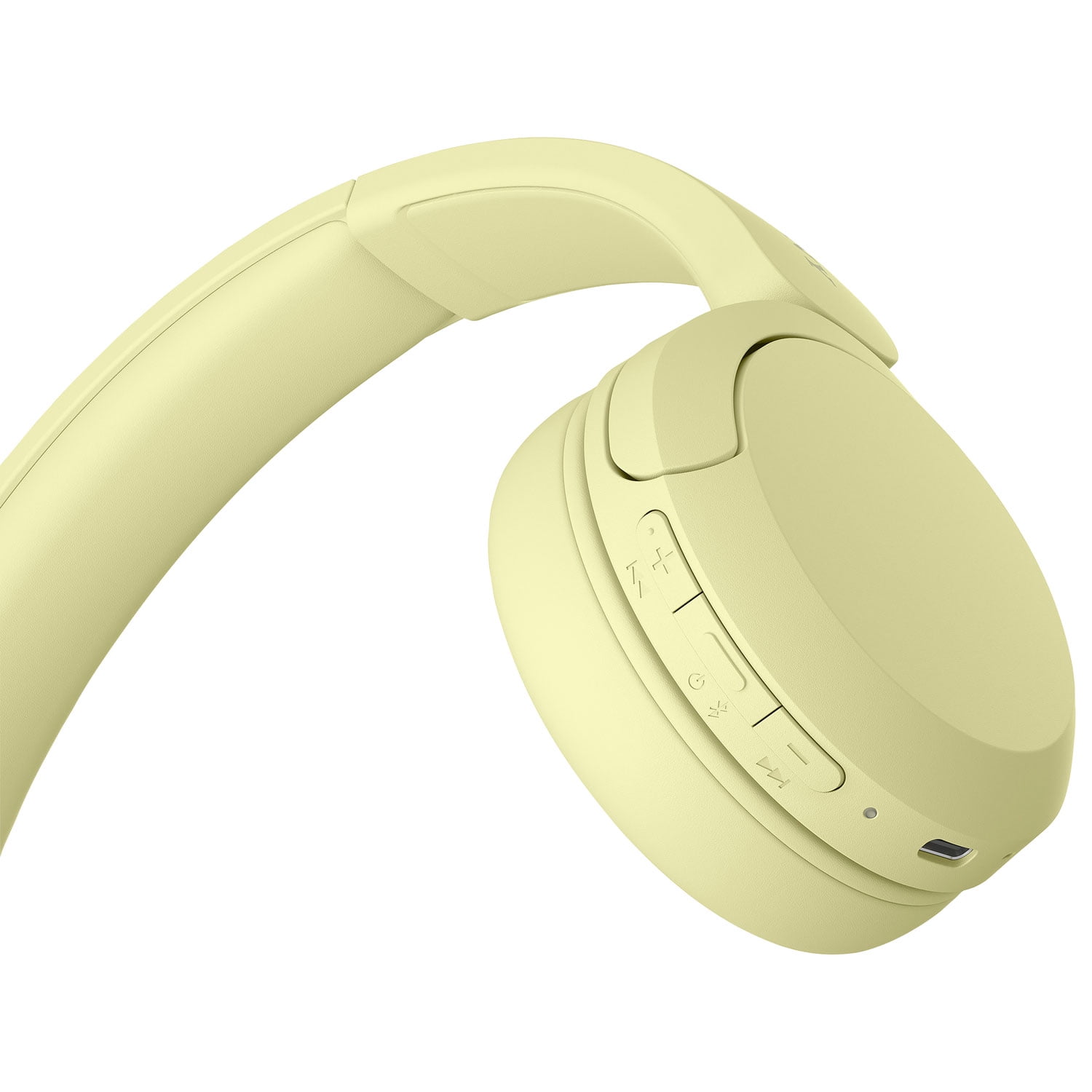 Sony WH-CH520 Wireless Headphones with Microphone - Yellow