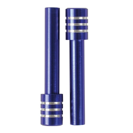 - Custom Accessories 16010 Machined Aluminum Door Lock Knobs Blue