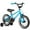 Blue, variant on Glerc NuNu 14 Inch Kids Bike BMX Style for 3 4 5 Years Old Boys Girls, Toddler Bicycles with Training Wheels & Coaster Brake, Black & Green