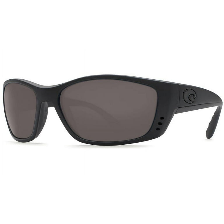 Costa Fisch Blackout Dark Grey Sunglasses