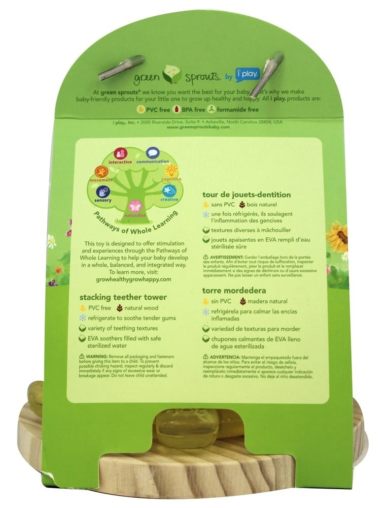 green sprouts teether tower