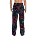 thumbnail image 3 of Bingfone Sea Turtle Mens All Over Print Sleep Pajama Pants-Small, 3 of 9