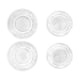 thumbnail image 2 of 4 piezas 1:12 casa de muñecas plato de frutas mini juego de simulación decoración accesorios regalos de cumpleaños transparente, 2 of 9