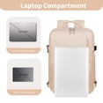 thumbnail image 3 of Travel Backpack for Women, 15.6 Inch Laptop Backpack with USB Charging Hole, College Bookbag, Large Capacity Black Computer Backpacks for Work, 3 of 8