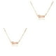 thumbnail image 2 of Collar Qarigey Vintage Inglés Constelaciones Oro Rosa, 2 of 6