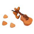 thumbnail image 1 of Guitar Pick Case, Guitar Pick Holder Multifunctional Unique Engraved Design  for Performance, 1 of 7