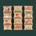 thumbnail image 4 of Caja de regalo de dulces de Feliz Navidad, 10 piezas, Papá Noel, muñeco de nieve, cajas de embalaje de regalo, decoraciones para fiestas de Navidad, Año Nuevo 2023, 4 of 4