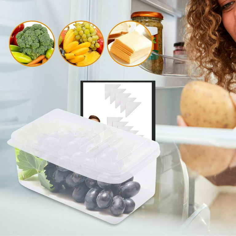 Tohuu Cheese Container with Lid Moisture-proof Storage Box for