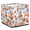 Multicolor 2, variant on CURLYOOT Starfish Beach Cube Storage Bin, 13 x 13 x 13 Storage Cube Bins for Organizing, Seashell Hawaiia Tropical Fabric Foldable Baskets with Handles for Closet, Shelves, Clothes