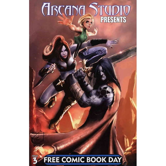 Arcana Studio Presents FCBD #3 VF ; Arcana Comic Book