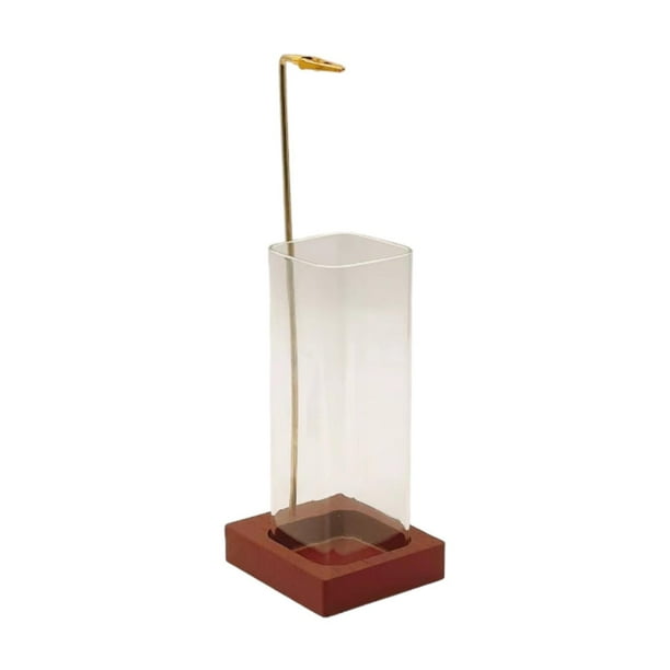 Soporte para incienso, soporte para incienso, adorno para incienso, base de madera, quemador de incienso para varillas, oficina, sala de estar, hotel,