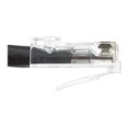 thumbnail image 2 of Cat6 Black Ethernet Patch Cable, Bootless, 2 foot, 2 of 4