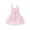 Pink, variant on CAIXAI Toddler Princess Dress Up Lounge Dress Spaghetti Strap Adorable Sleeveless Dress for Little Girls Playful and Comfortable Summer Outfit