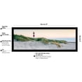 thumbnail image 3 of Americanflat 8x24 Picture Frame in Black - Composite Wood with Shatter Resistant Glass - Horizontal and Vertical Formats for Wall, 3 of 5
