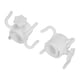thumbnail image 4 of M Buder Gancho para Sombrilla de Playa de 4 Puntas Plástico Ajustable, Soporte Colgador para Toallas Ropa Gafas, Compatible con Postes de 25.4 a 33 mm / 1.0 a 1.3 in, 2 Piezas (Blanco), 4 of 9