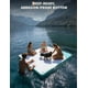 thumbnail image 5 of Yeshouse Muelle flotante inflable con plataforma de aire, superficie antideslizante, flotadores gruesos y bolsa de transporte, ideal para lagos, piscinas, playas y océanos, 5 of 6